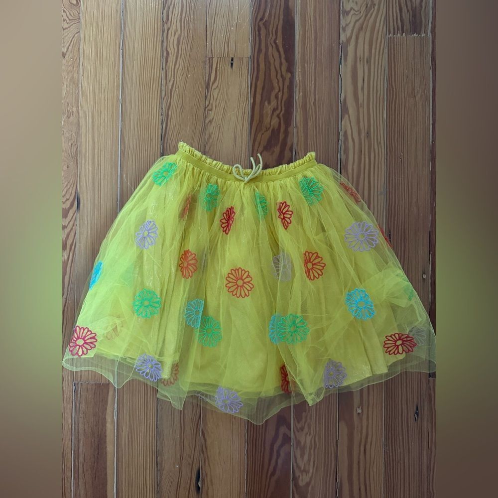 Peek Yellow Floral Tutu Dress